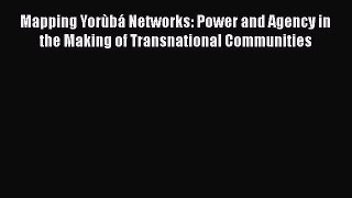 [PDF Download] Mapping Yorùbá Networks: Power and Agency in the Making of Transnational Communities