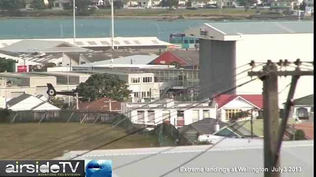 Extreme Landings At Wellington NZ July 3 2013 Crosswind Landing