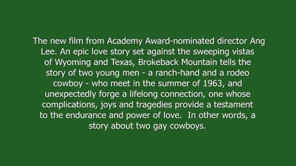 Brokeback Mountain meaning and pronunciation