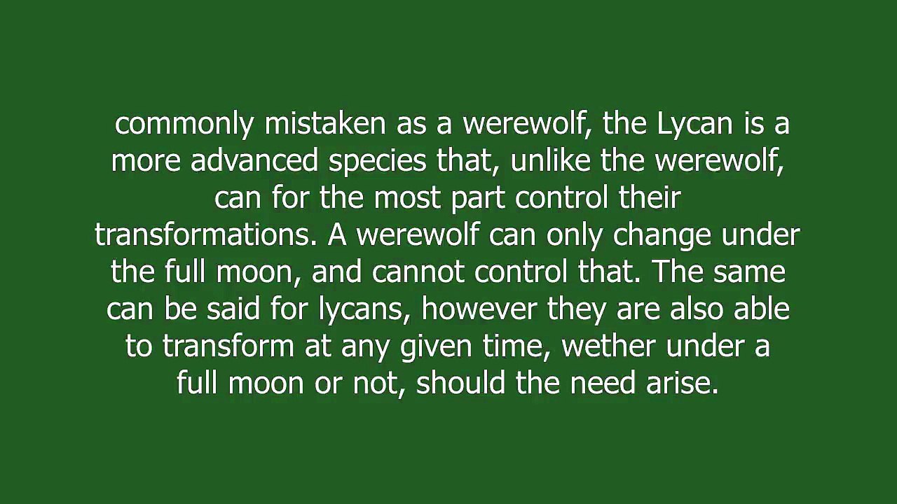 lycan meaning and pronunciation