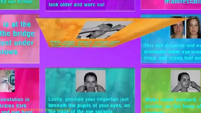 Face Gymnastics Yoga For Healing And Getting Rid Of Dark Eye Circles