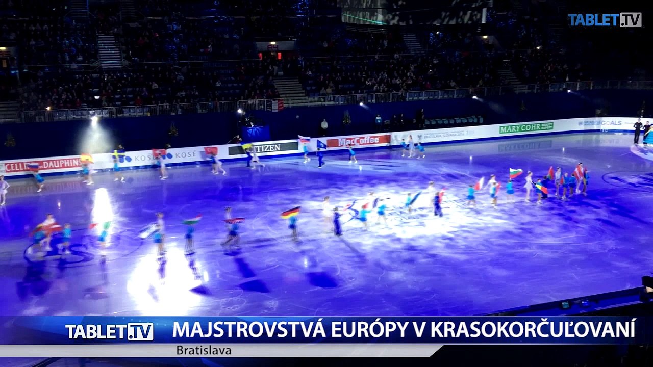 V Bratislave odštartovali Majstrovstvá Európy v krasokorčuľovaní
