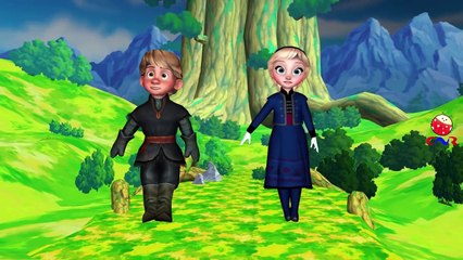 Twinkle twinkle little star from kinder surprise egg nursery rhyme with Frozen girls