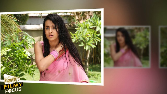 Trisha in Wet Saree - Kalavathi Movie Stills - Filmy Focus