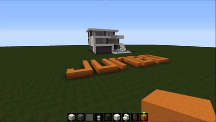 Minecraft - Building a Modern House
