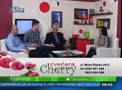 Budilica gostovanje (Marko Ristić, Velimir Pejčić, Dragoljub Jović), 28. januar 2016. (RTV Bor)