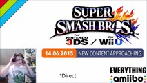 Smash Bros 4 Wii U NINTENDO DIRECT 14th June - Ryu Announcement? Mewtwo   Lucas Amiibo?