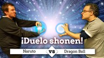 Cara a cara Naruto vs Dragon Ball