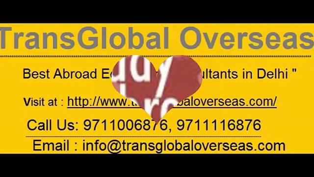 Abroad Education Consultants in Delhi, Overseas Education Consultants in Delhi