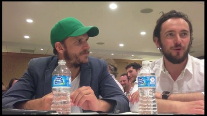 Gustaf Skarsgard and George Blagden Vikings Interview