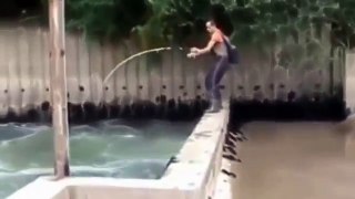 fishing big fish funny videos