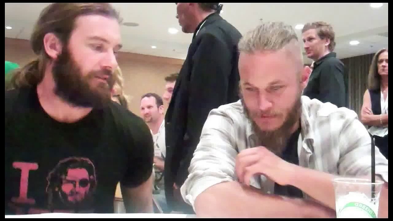 Vikings Travis Fimmel and Clive Standen Interview