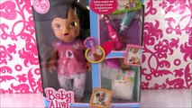 Baby Alive Brushy Brushy Baby Doll! Drinks, Brushes Teeth and Pee Pee in Potty! SURPRISE TOYS