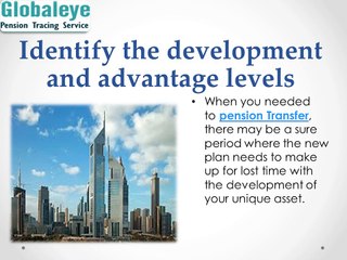 Best Pension Transfer Scheme-Globaleye