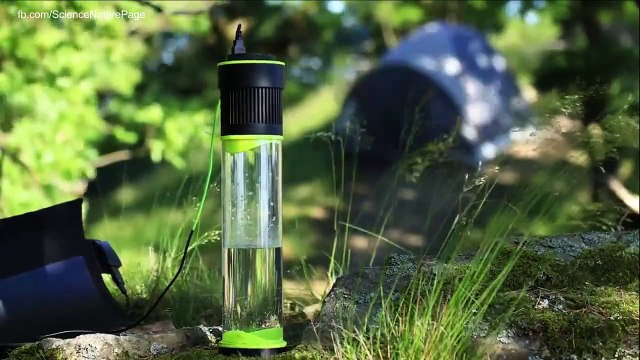 Fontus : la bouteille qui transforme l'air en eau