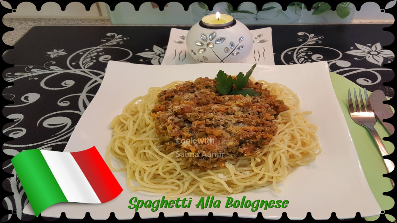 Spaghetti Alla Bolognese شپاگیتی آلا بولونیز / Cook With Saima