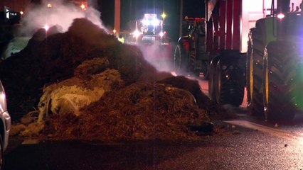 Agriculteurs en colère : des incidents ont éclaté à Quimper