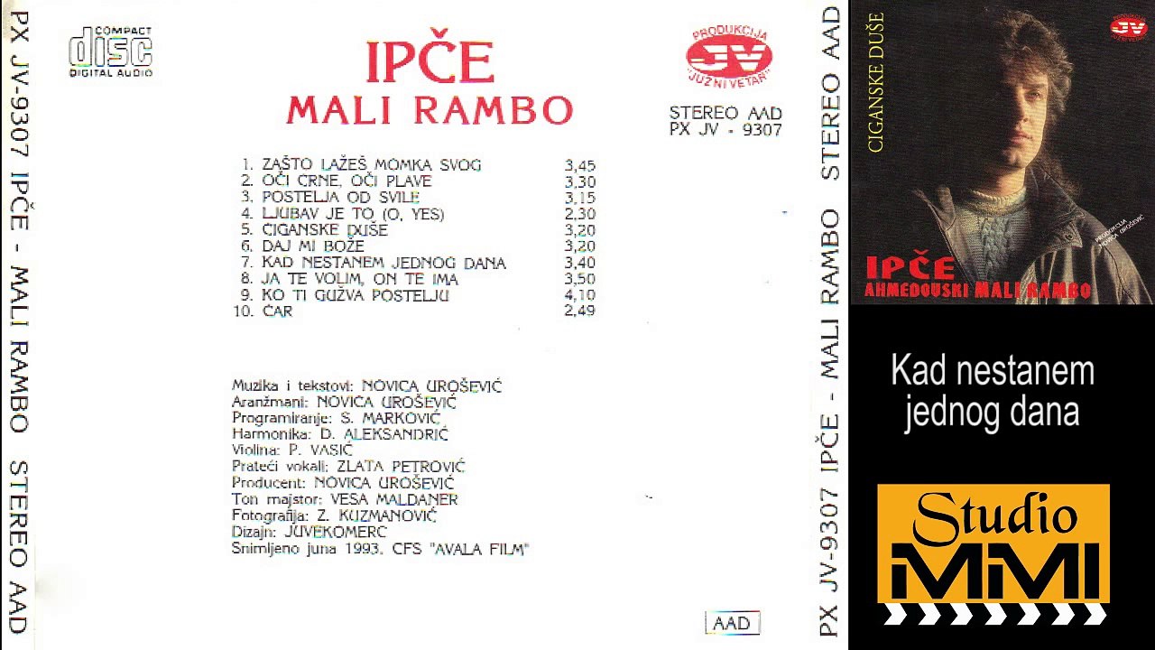 Ipce Ahmedovski - Kad nestanem jednog dana