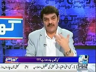 Khara Sach 28 January 2016- Mubashir Lucman Per Jado Hai Ya Nahi