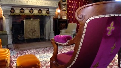 Azay-le-Rideau: un salon du XIX °