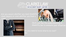 Disability Claim Lawyers - Clarke Law