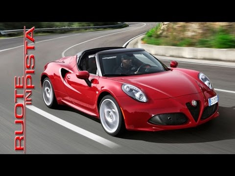 Alfa Romeo 4C Spider - News di Autolink - Ruote in Pista n. 2286 - HD ...