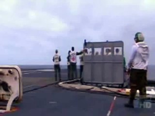 Pilot ejects from F A18 during crash