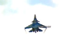 Russian SUKHOI SU 35 performing COBRA MANOEUVRE