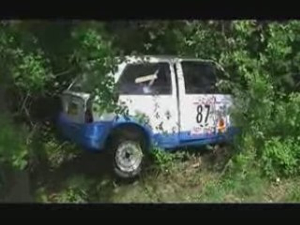 accident rallye de l'écureuil 2007