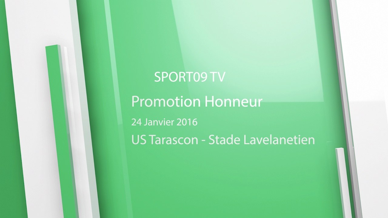 US Tarascon - Stade Lavelanétien RUGBY  Promotion honneur janvier 2016