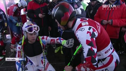Super-G H, Kitzbühel (22 janvier 2016), 1ère manche du combiné alpin