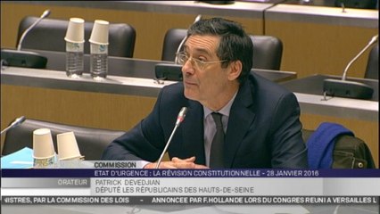Etat d'urgence : "En 12 jours on peut attenter aux libertés", assure Devedjian (LR)