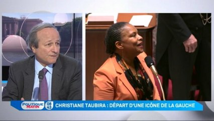 Schwartzenberg (PRG) sur Taubira : "Il y a un paradoxe à partir, le jour même où l'on obtient satisfaction sur la binationalité"