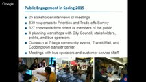 Reimagining CityBus Service Scenarios Overview
