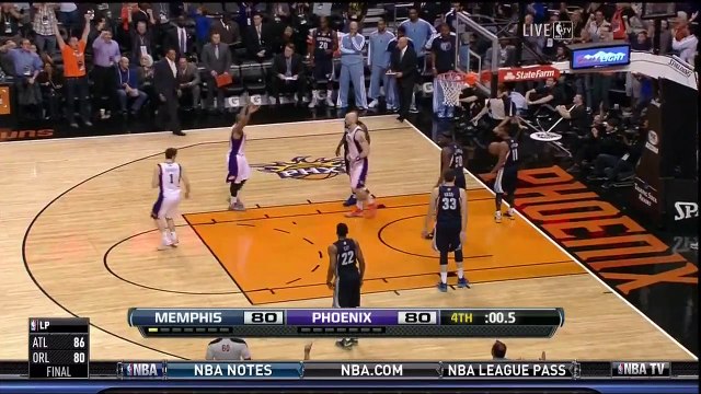 Goran Dragic Short Hook Shot 0.5 Seconds Left