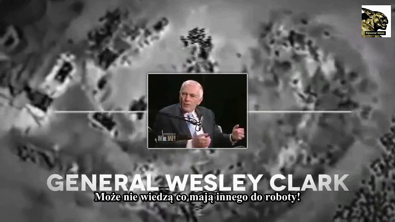 Gen. Wesley Clark; plany podboju 7 państw przez USA_(new)