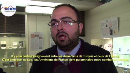 Interview de Sayat TEKIR, militant de la cause arménienne le 27 janvier 2016 - Marseille