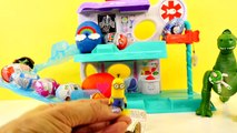 18 Surprise Eggs Play Doh Thomas Train Spiderman Dora Disney Cars Planes Hello Kitty Kinder Egg Toys