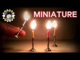 미니어쳐 은 촛대 만들기 (불 붙여보아요) Miniature - Candlestick / 미미네 미니어쳐
