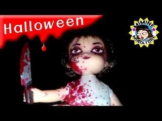 [할로윈 특집] 미미인형 무섭게 분장하기 (사진주의) - [Halloween] Horror doll makeover / 미미네 미니어쳐