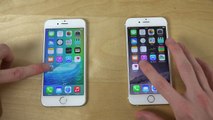 iPhone 6 iOS 9 Beta vs. iPhone 6 iOS 8.4 Beta 3 - Which Is Faster? (4K)
