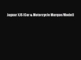 Jaguar XJS (Car & Motorcycle Marque/Model)  Free Books