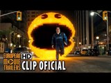 PIXELS Clip 'Aniversario PAC-MAN' en español (2015) - Adam Sandler HD