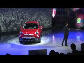 Fiat 500X presentazione internazionale alla stampa