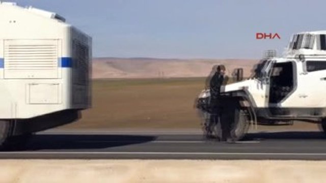 Mardin - Cizre'ye Yürümek İsteyen Hdp'lilere Polis Müdahalesi