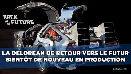 La DeLorean de «Retour vers le Futur» bientôt de nouveau en production