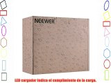 Neewer? 2 paquetes 7.2V 1080mAh FW50 Reemplazo Bater?a Rercargable  Cargador de Bater?a USB