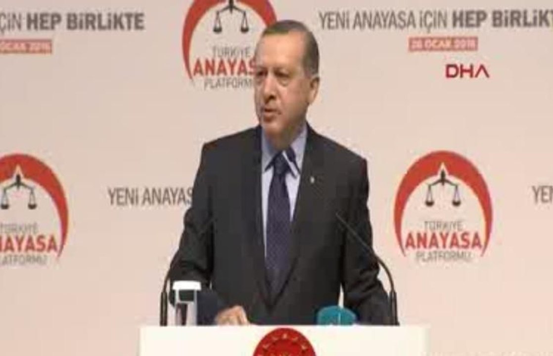 Erdoğan: Seçilmiş başbakan ve seçilmiş Cumhurbaşkanı ile bu süreç yürümez