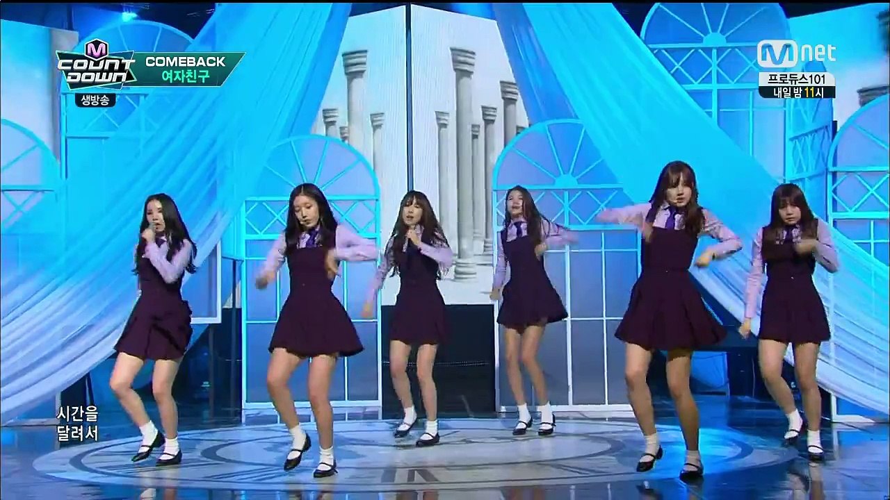 160128 M! Countdown GFriend (여자친구) - Rough (시간을 달려서)