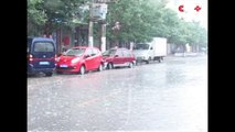 Flood in Northwest China Sweeps Away Two People